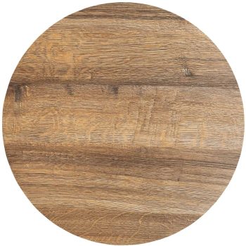 96806870 Tafelblad T607 Sherman Cognac Oak Rond 1hr