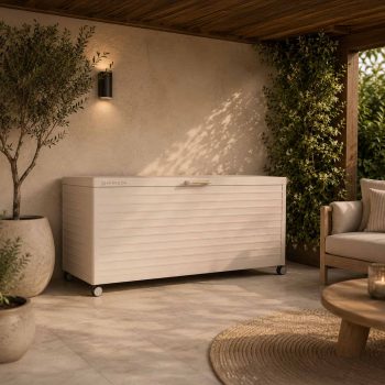 96924460 Trevor Storage Box Beige Horizontaal 165cm Large Mirador Sfeerhr