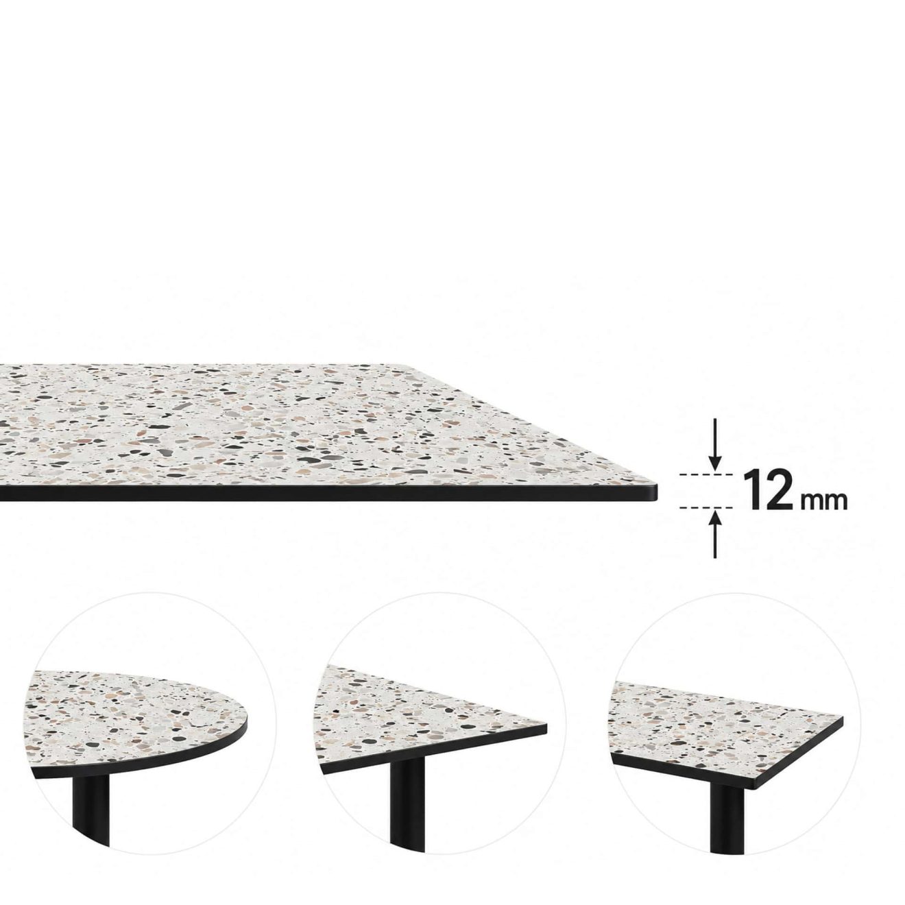 Enfiber Stones Dikte Tafelblad 2