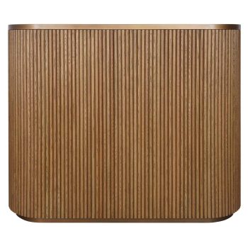 95100290 Marezza Buffetkast Eiken Naturel Zwart Epoxy 4hr