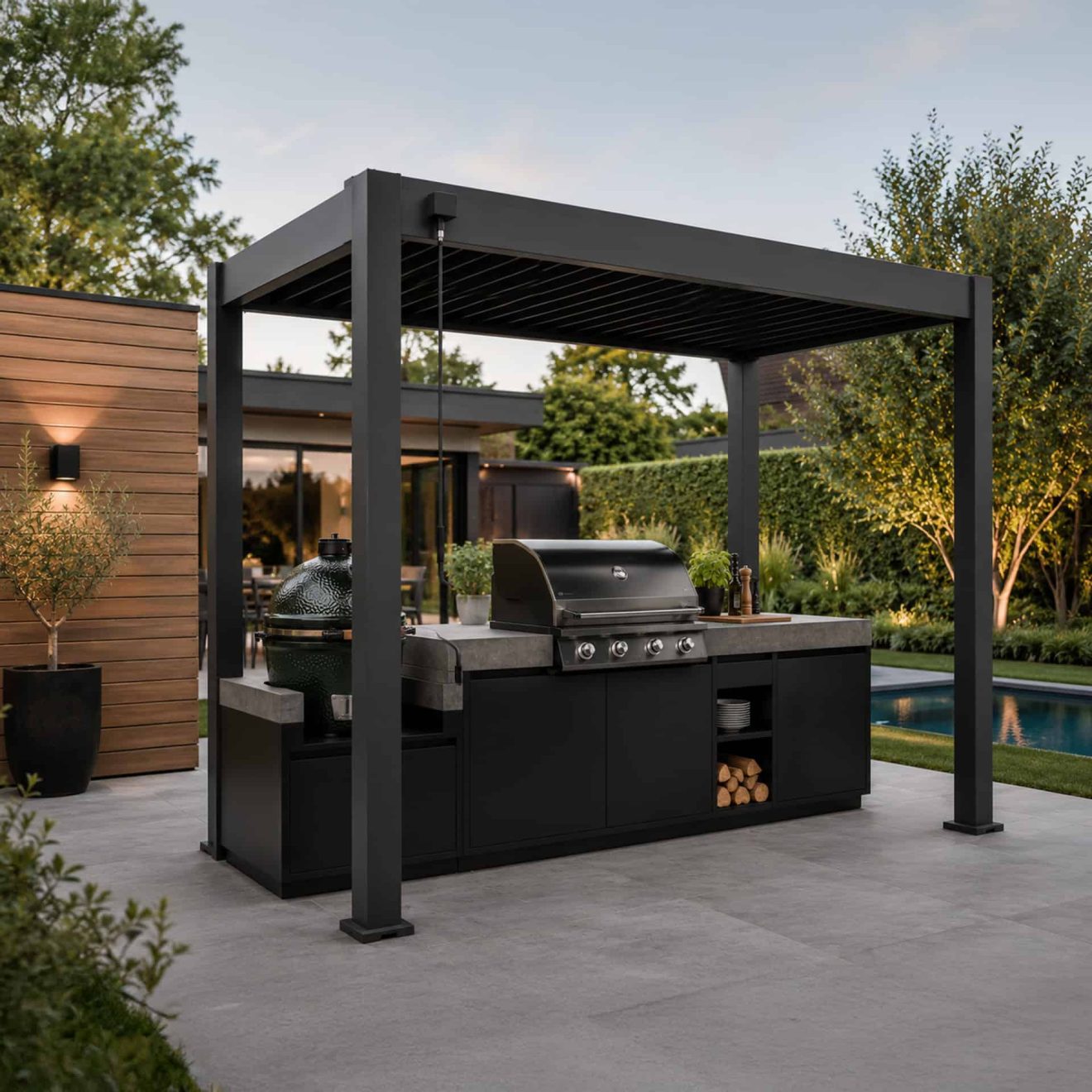 96924760 Reflect Bbq Cover Sfeer 1