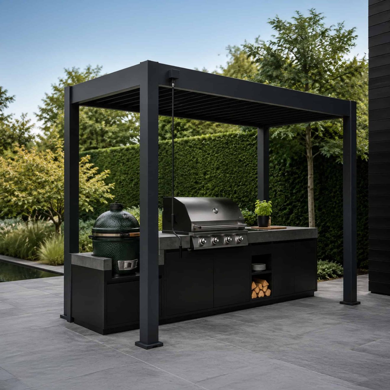 96924760 Reflect Bbq Cover Sfeer 2