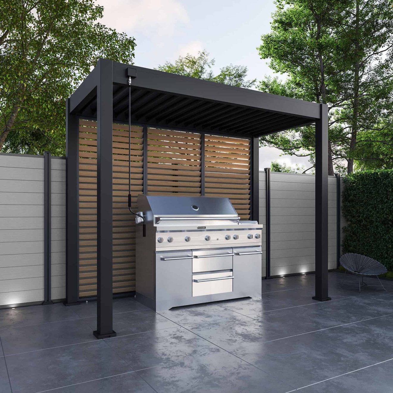 96924760 Reflect Bbq Cover Sfeer 9
