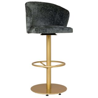 Barkruk Prade Swivel Blauw 1hr