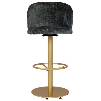 Barkruk Prade Swivel Blauw 2hr