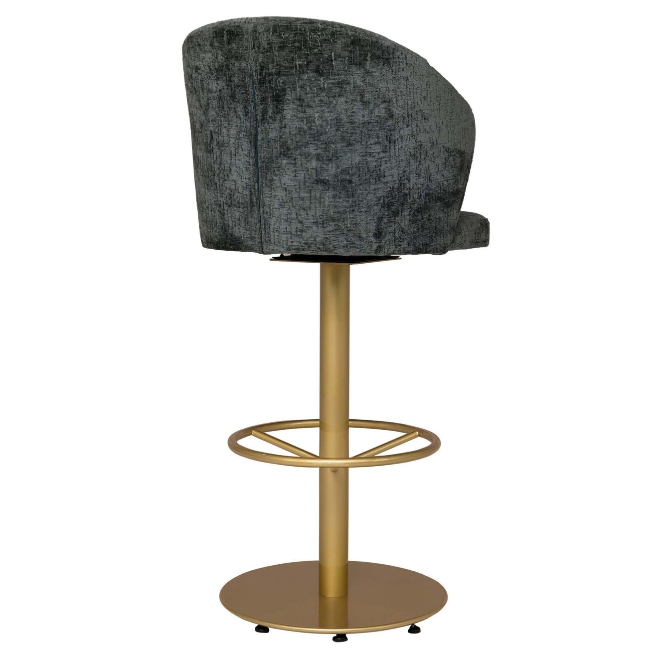 Barkruk Prade Swivel Blauw 4hr
