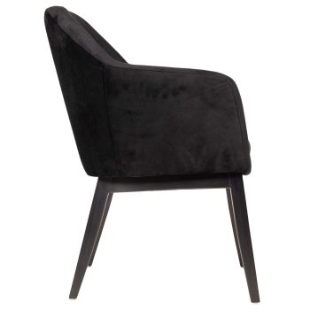 96130670 Armstoel Coco Zwart 3hr