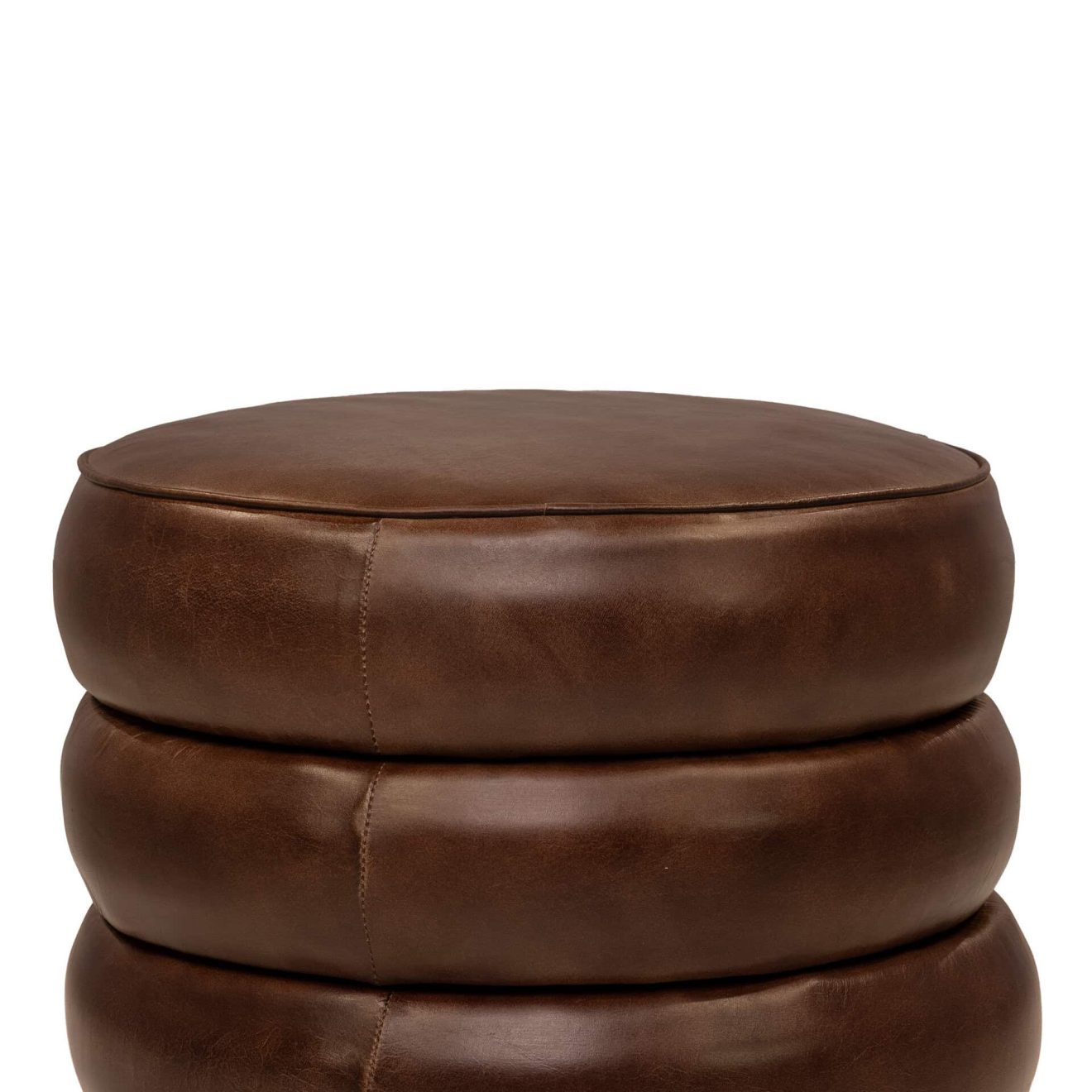96520560 Barrel Hocker Cognac Leder 4hr