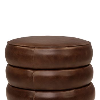 96520560 Barrel Hocker Cognac Leder 4hr