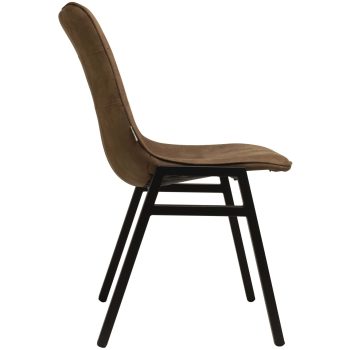 96804020 Stoel Detroit Tanny Black 3hr