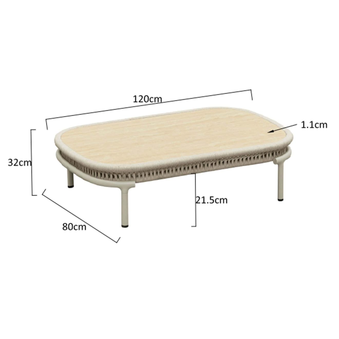 95421860 Calypso Loungeset 2s Afmeting 1