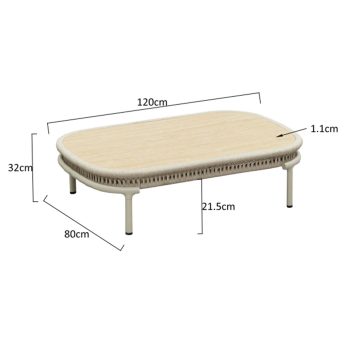95421860 Calypso Loungeset 2s Afmeting 1