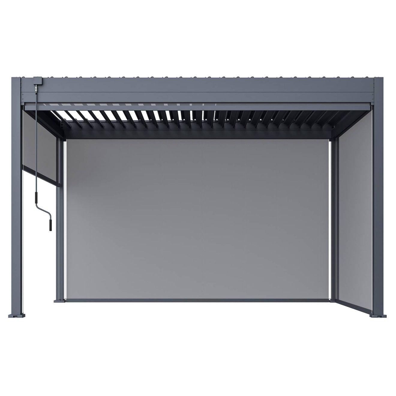 96924570 Reflect Eco 3x4m Antraciet Zonnescherm 3