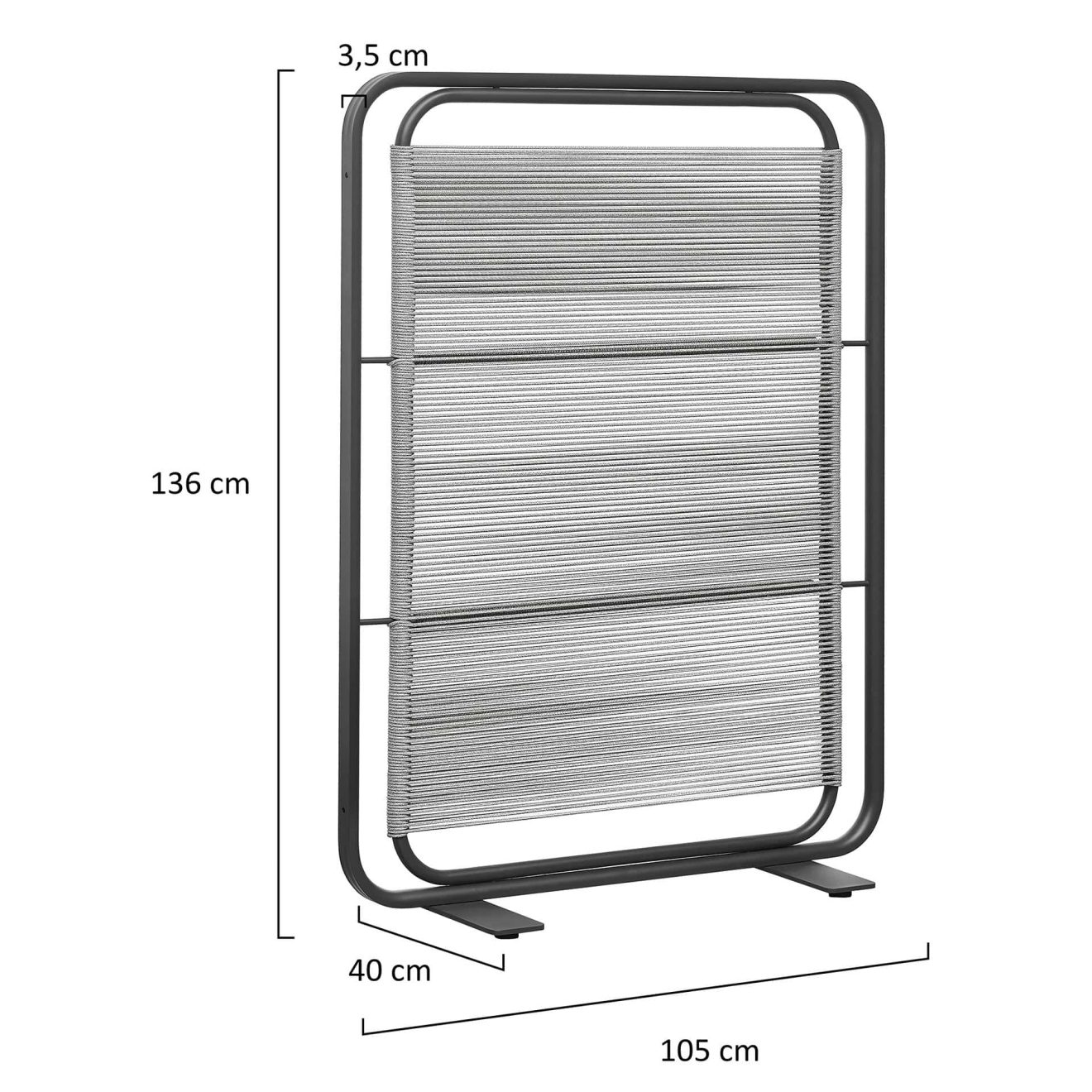 95417010 Yihe Garden Screen Afmeting