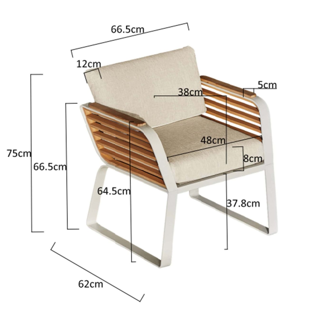 95422240 Wing Se Diningset Afmeting 1
