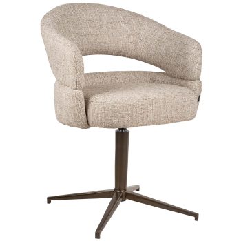 96130300 Pillo Armstoel Draaibaar Beige 1hr