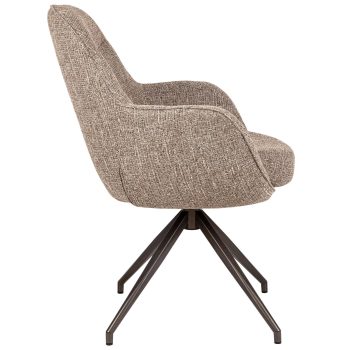 96130350 Bruno Armstoel Draaibaar Bruin 3hr