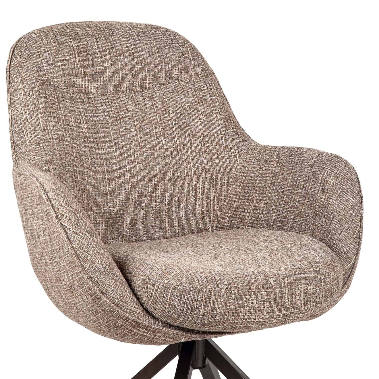 96130350 Bruno Armstoel Draaibaar Bruin 6hr